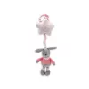 Caja de música de peluche TULILO conejo 38 cm modelo 9026 — juguete musical conejo, 38 cm