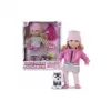 Muñeca Artyk Natalia con perro de peluche 35 cm, Artyk 121661