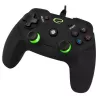 Esperanza EGG110K Vanquisher mando USB con cable para PC/PS3, con vibración, 12 botones, 2 sticks analógicos, negro/verde