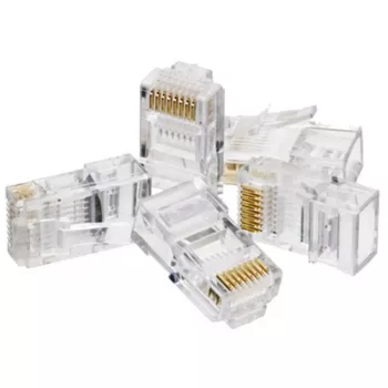 Alantec WT106 conector de cables RJ45 transparente (WT106)