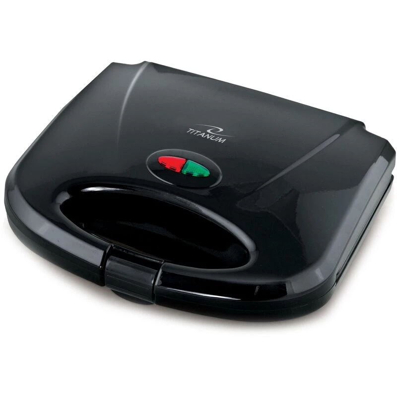 Esperanza Titanum Pizzaiola TKT005K sandwichera, 700 W, negra
