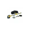 Lijadora de platos STANLEY SFMEE500S 750 W, velocidad ajustable, mango telescópico, empuñadura soft, negro/amarillo