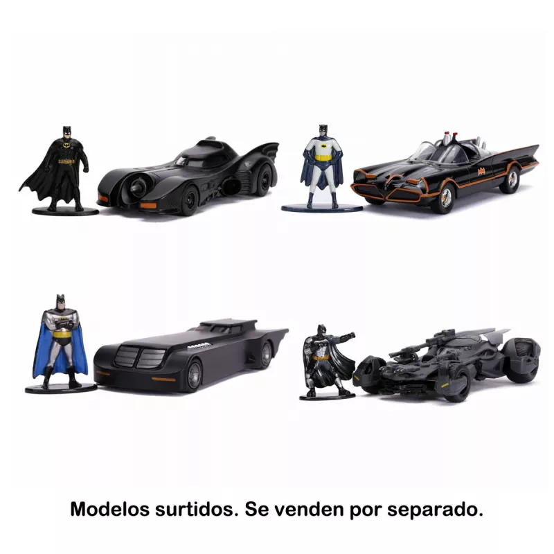 Jada Batman Batmobile 1:32 vehículo de metal con figura, surtido