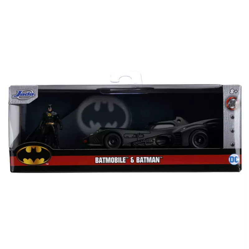 Jada Batman Batmobile 1:32 vehículo de metal con figura, surtido
