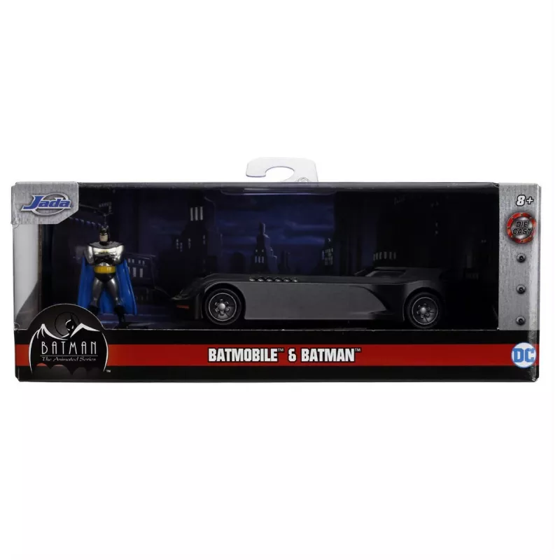 Jada Batman Batmobile 1:32 vehículo de metal con figura, surtido