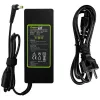 Adaptador de corriente para portátil Green Cell AD02P 90W 19V 4,74A de CA a CC para interior, negro
