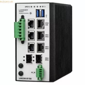 LANCOM R&S Unified Firewall UF-T60 - firewall - 7 puertos - GigE - alimentación DC