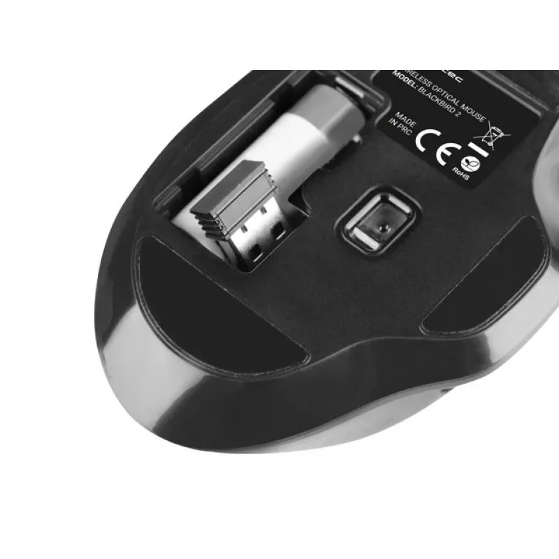 Natec Genesis Blackbird 2 Ratón RF Wireless Óptico 1600 DPI