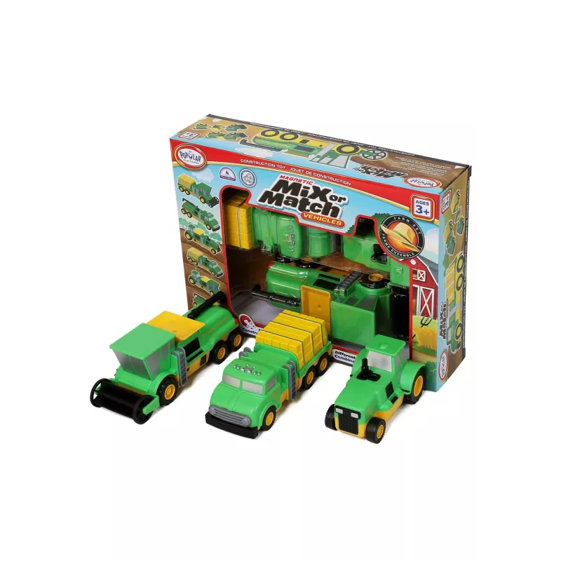 Popular Playthings - Mix or Match Vehicles Farm (Bilingüe)