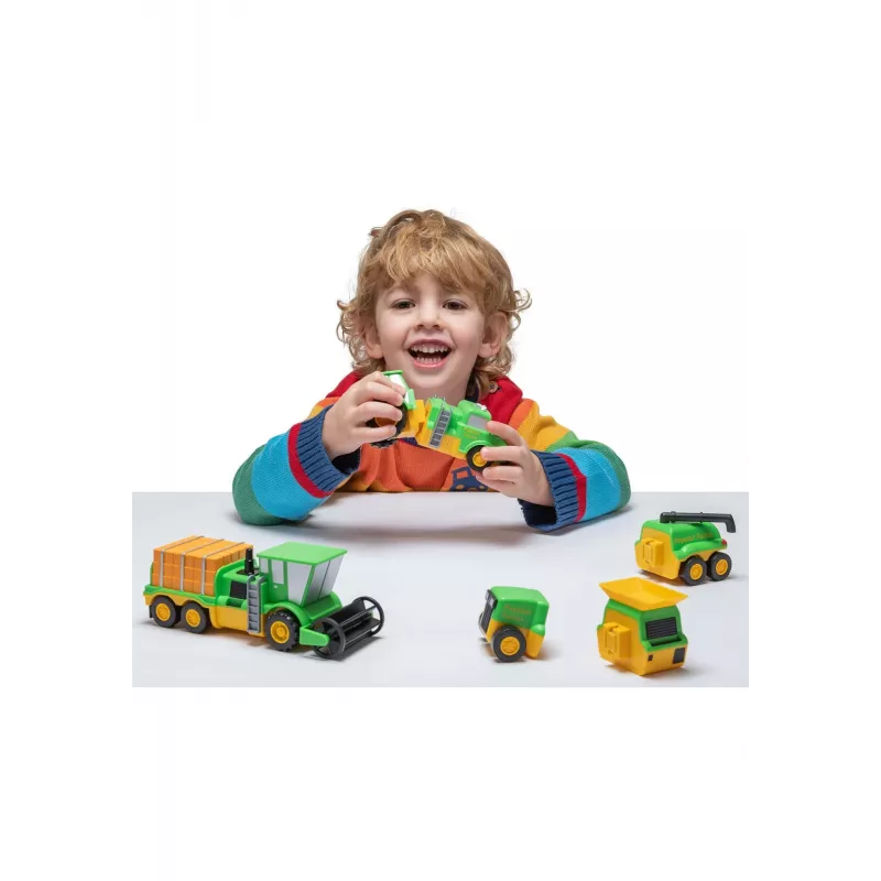 Popular Playthings - Mix or Match Vehicles Farm (Bilingüe)