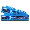 G.Skill 16GB Ripjaws X Kit de memoria de doble canal - azul (2x 8GB, DDR3 1600MHz, 1,5V, F3-1600C9D-16GXM, XMP Ready)