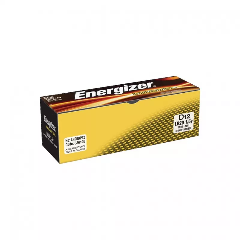 ENERGIZER Pilas INDUSTRIAL PRO LR14 C R14 1,5V 12 uds