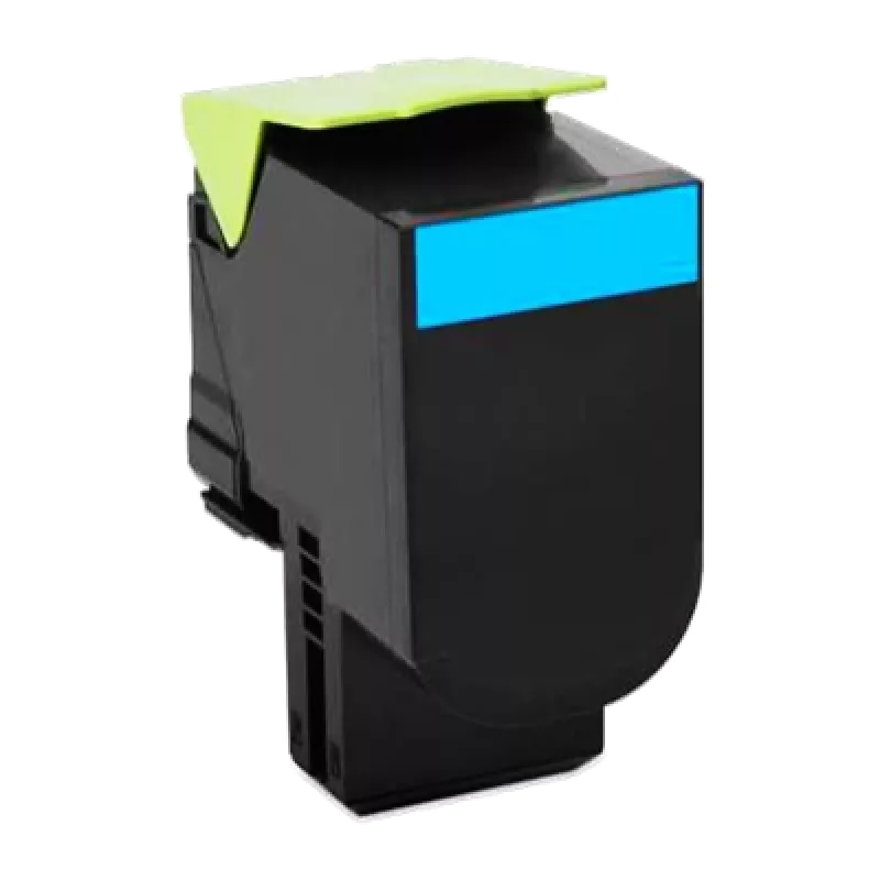 Kit de tóner Lexmark 70C2HC0/702HC cian Return Programme, 3K páginas ISO/IEC