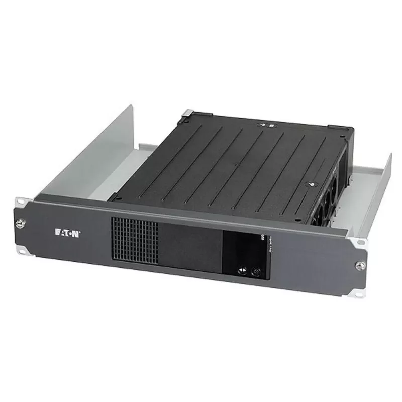 Bastidor UPS Eaton ELRACK 19 negro, acero, montaje ajustable