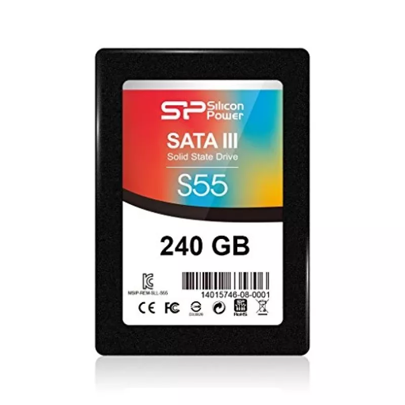 Unidad SSD Silicon Power Slim S55 240 GB 2,5 pulgadas SATA III TLC