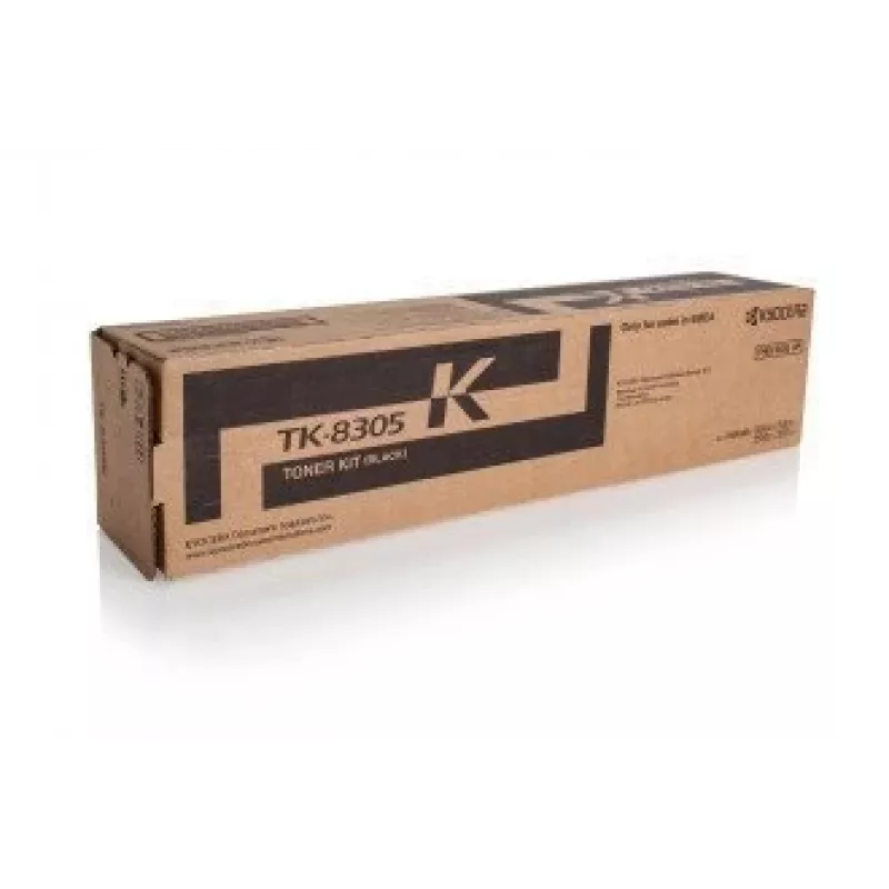 Cartucho de tóner KYOCERA TK-8305K 1 ud. original negro