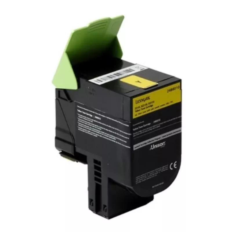 Tóner original OEM Lexmark 24B6010 amarillo 3000 páginas OLEX24B6010