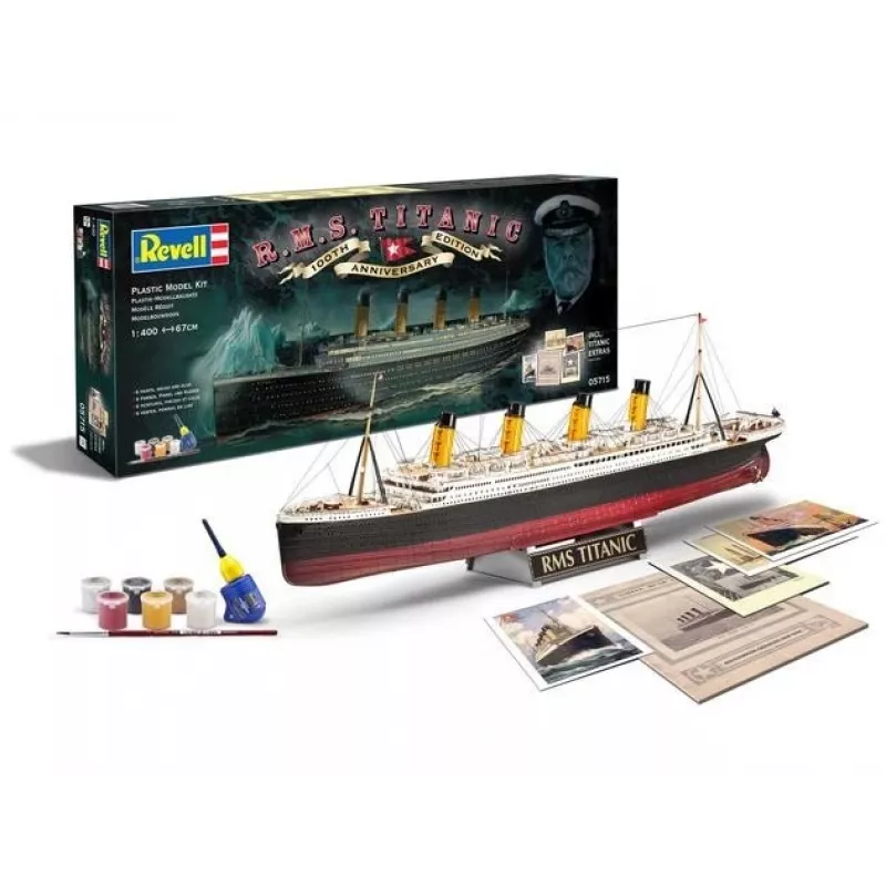 Rv05715 - Revell -1:400 - set regalo - 100 años Titanic (edición especial)