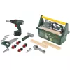 Theo Klein 8520 Bosch Toolbox I con muchas herramientas I incl. atornillador a batería