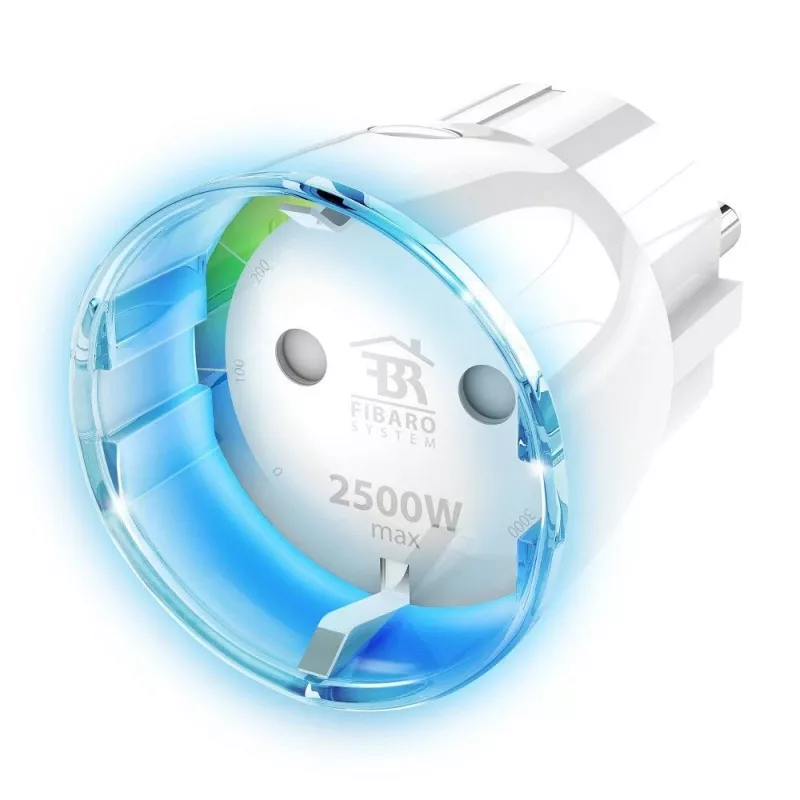 Fibaro FIBEFGWPF-102-5 adaptador de enchufe tipo F blanco