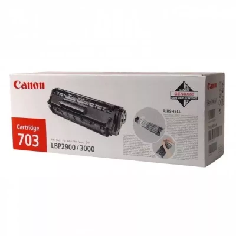 Canon CRG 703 cartucho de tóner, negro, 2000 páginas
