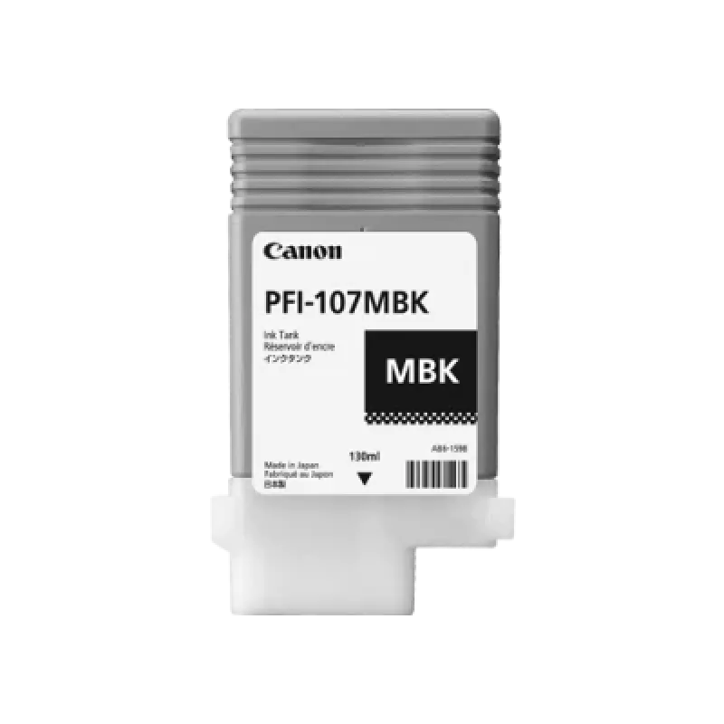 Canon PFI-107MBK Cartucho de tinta 1 ud. Original Negro mate