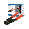 LogiLink WZ0004 Herramienta de crimpado de cables Alicate de crimpado negro. rojo