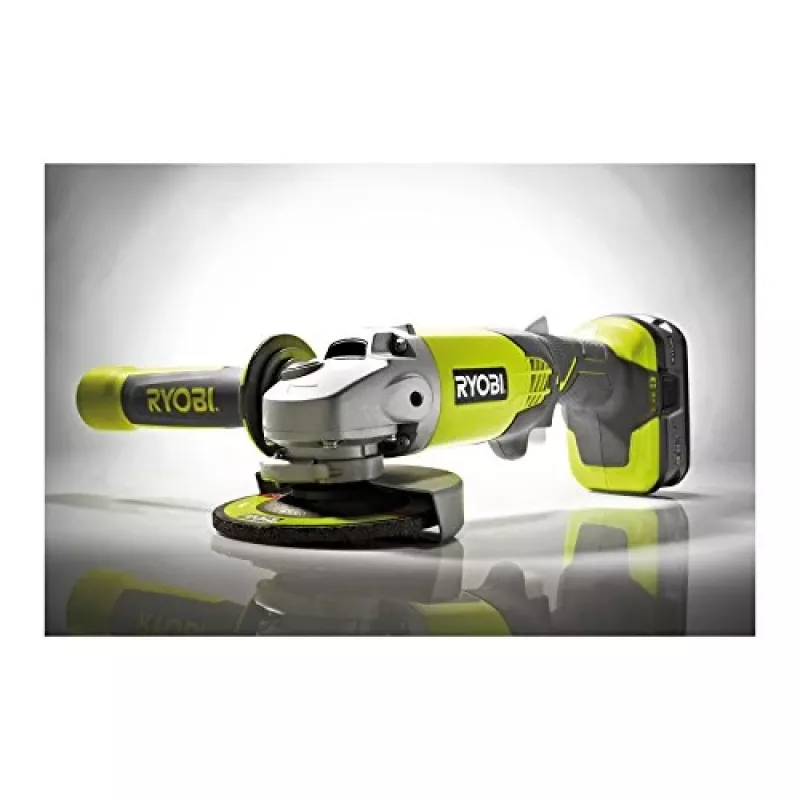 Ryobi R18AG-0 ONE+ amoladora angular a batería de 18 V, 115 mm (sin batería)