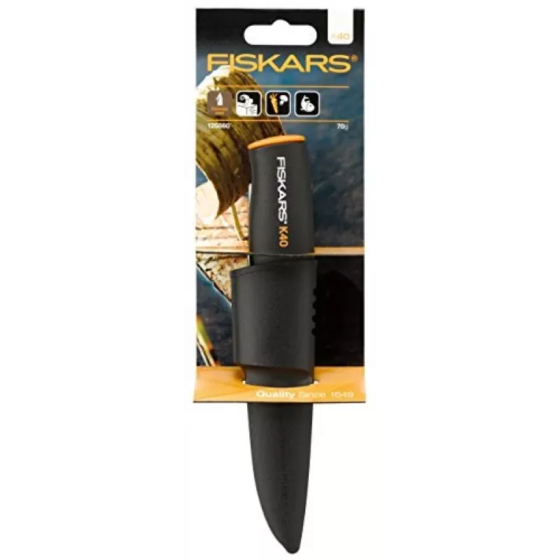 Cúter universal Fiskars K40 negro gris (1001622)