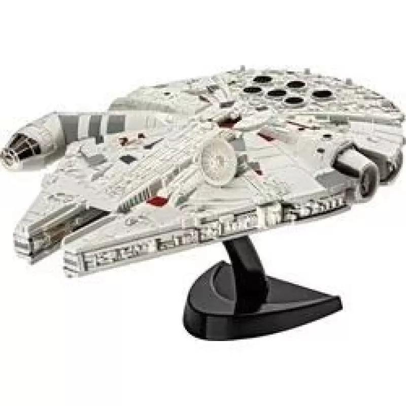 Revell 03600 Star Wars Millennium Falcon (Han Solo) escala 1:241 maqueta de plástico sin montar/sin pintar sin pegamento, pintura ni pinceles