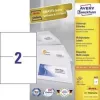Avery 3655 Etiquetas autoadhesivas Rectangulares Permanente Blanco 200 uds.
