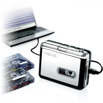 Digitalizador de casetes con conexión USB LogiLink® UA0156