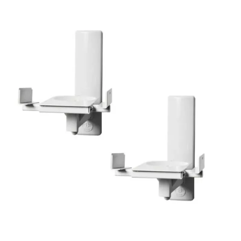B-Tech VENTRY - Soportes de pared para altavoces con fijación lateral y función de inclinación y giro (par)
