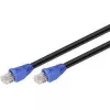Goobay 94393 Cable de red Ethernet negro