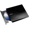 Unidad óptica externa DVD±RW ASUS SDRW-08D2S-U Lite, USB 2.0, negra, 24x CD / 8x DVD, 142×142×20 mm