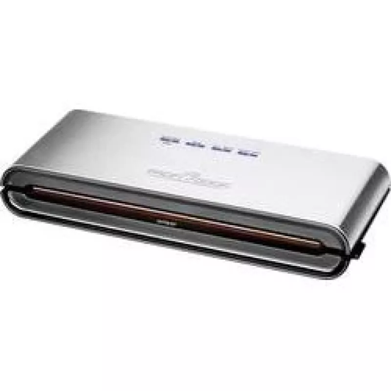 ProfiCook PC-VK 1080 - envasadora al vacío (para bolsas de plástico) - 120 W - Acero inoxidable/Negro (501080)