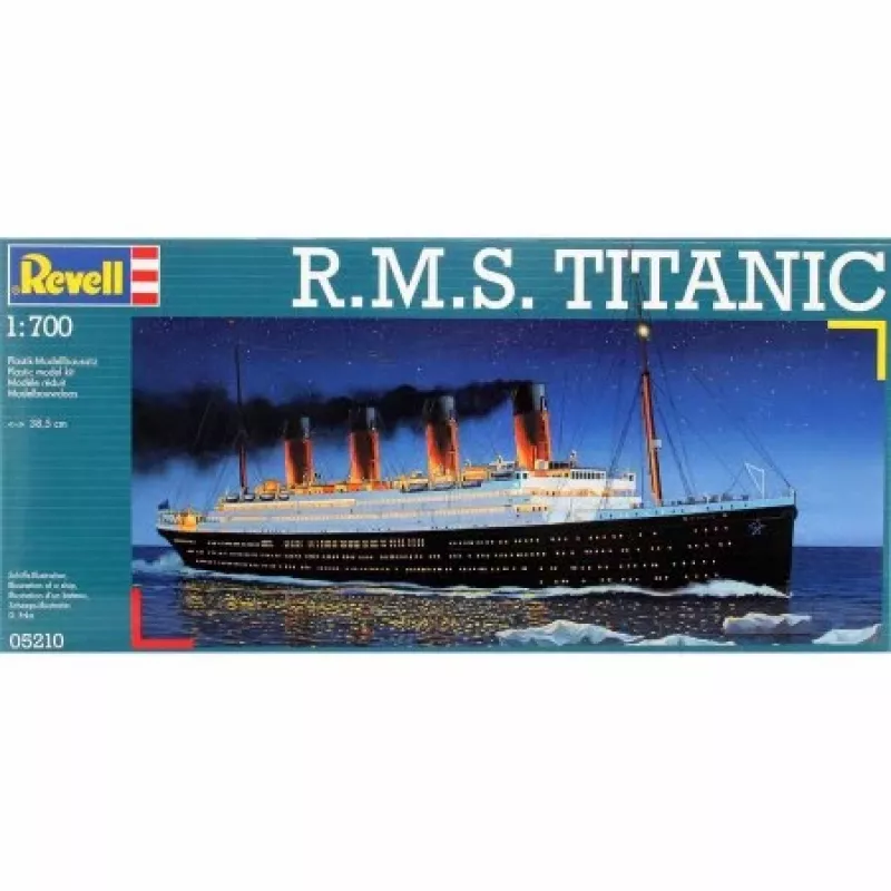 Revell Maqueta del RMS Titanic a escala 1/700