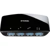 Hub USB D-Link DUB-1340 negro