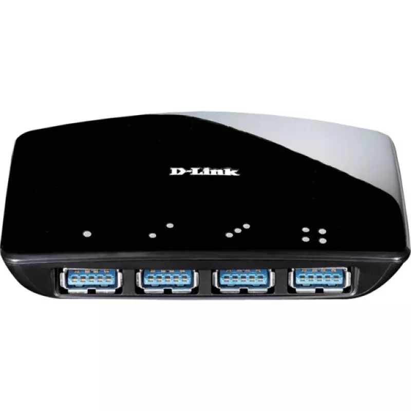 Hub USB D-Link DUB-1340 negro