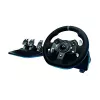Logitech G920 Driving Force volante de carreras con pedales para Xbox One y PC, USB, negro (941-000123)