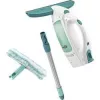 Limpiacristales con aspirador Leifheit Window Vacuum Glass Cleaner Dry&Clean con mango y cepillo 51003
