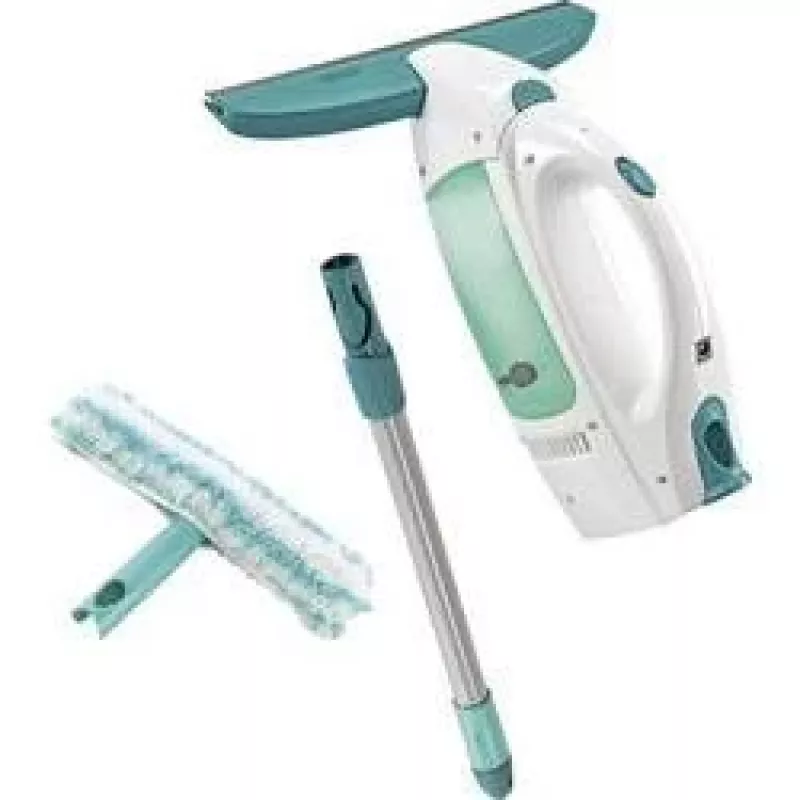 Limpiacristales con aspirador Leifheit Window Vacuum Glass Cleaner Dry&Clean con mango y cepillo 51003