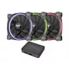 Thermaltake Riing 12 RGB TT Premium Edition CL-F049-PL12SW-A ventiladores de caja, 3 uds., 120 mm, 1400 rpm, RGB