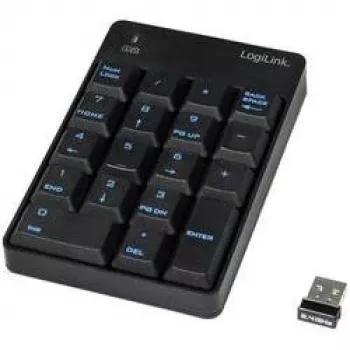 LogiLink ID0120 teclado numérico inalámbrico con 18 teclas