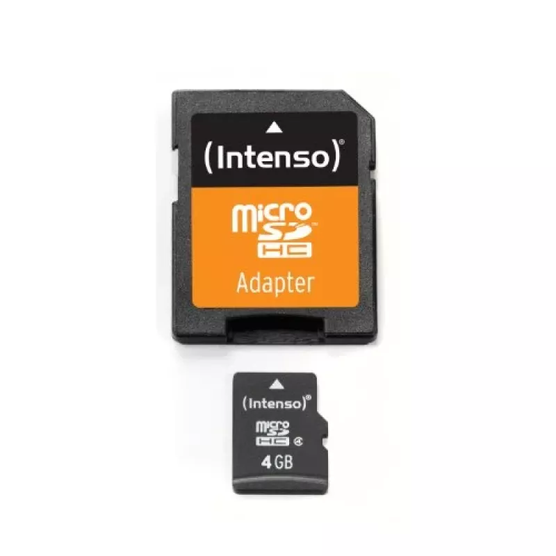 Tarjeta de memoria Intenso 4 GB MicroSDHC Class 4 3403450