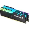 DIMM 16 GB DDR4-3200 (2x 8 GB) kit dual, memoria RAM negra, F4-3200C16D-16GTZR, Trident Z RGB, INTEL XMP