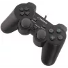 Mando ESPERANZA EG102 con cable USB 2.0, compatible con PC/PlayStation 3, D-pad, vibración, negro