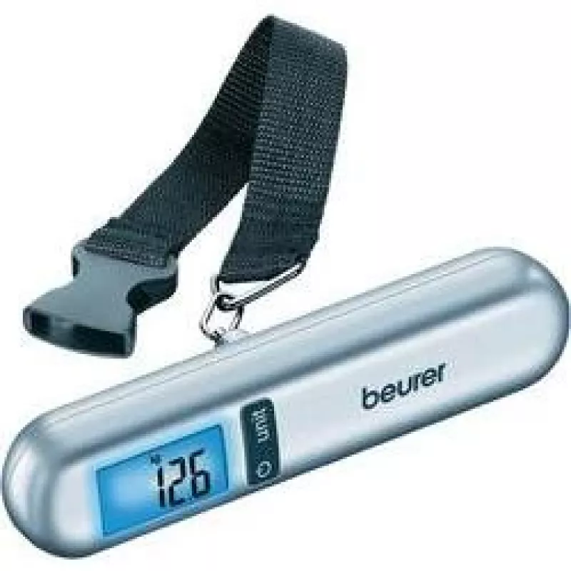 Beurer LS 06 báscula de equipaje, plateada