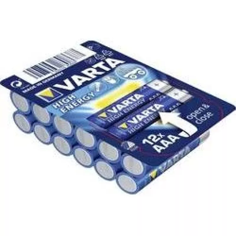 Varta 4903301112 LONGLIFE Leistung pilas AAA 1,5V pack de 12