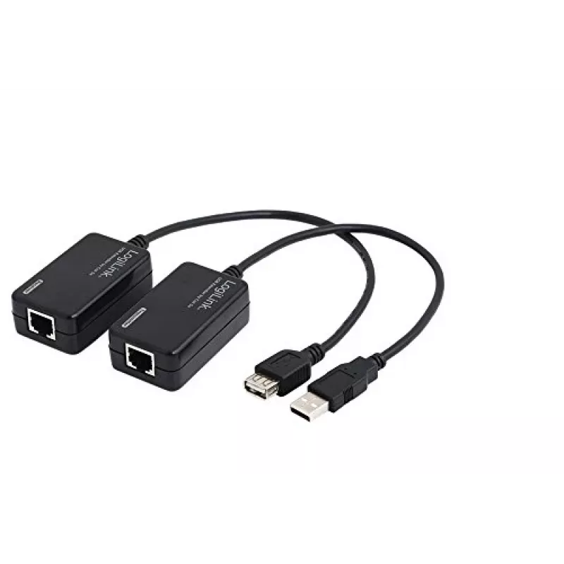 Extensor de línea USB LogiLink® UA0021D vía CAT5/6 hasta 60 m